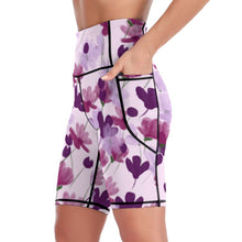 Lade das Bild in den Galerie-Viewer, Multi-Image-Design Damen / Frauen Sport Yoga Short Yoga Hose Kurz YJ008 mit Foto Design Motiv Text selbst gestalten und bedrucken