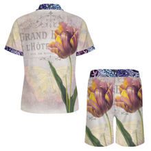 Lade das Bild in den Galerie-Viewer, Multi-Image-Design Herren Shorty Polo Shirt Kurzarm Set mit Short A46TZ mit Foto Design Motiv Text selbst gestalten und bedrucken