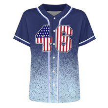 Lade das Bild in den Galerie-Viewer, Multi-Image-Design Herren / Männer Baseball Jersey Trikot mit Foto Design Motiv Text selbst gestalten und bedrucken