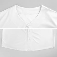 Lade das Bild in den Galerie-Viewer, Multi-Image-Design Herren / Männer Baseball Jersey Trikot mit Foto Design Motiv Text selbst gestalten und bedrucken