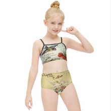 Lade das Bild in den Galerie-Viewer, Multi-Image-Design Kinder Mädchen Bademode Bikini Bade-Set NT009 mit Foto Design Motiv Text selbst gestalten und bedrucken