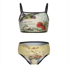Lade das Bild in den Galerie-Viewer, Multi-Image-Design Kinder Mädchen Bademode Bikini Bade-Set NT009 mit Foto Design Motiv Text selbst gestalten und bedrucken
