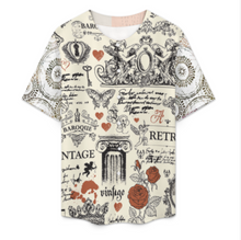 Lade das Bild in den Galerie-Viewer, Multi-Image-Design Herren / Männer Kurzarmhemd Kurzärmeliges Hemd mit Rundschnitt LM018 mit Foto Design Motiv Text selbst gestalten und bedrucken