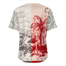 Lade das Bild in den Galerie-Viewer, Multi-Image-Design Herren / Männer Kurzarmhemd Kurzärmeliges Hemd mit Rundschnitt LM018 mit Foto Design Motiv Text selbst gestalten und bedrucken