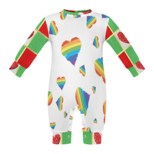 Lade das Bild in den Galerie-Viewer, Multi-Image-Design Langarmbody Baby Bodysuit Langarm QLR mit Foto Design Motiv Text selbst gestalten und bedrucken