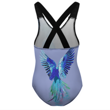 Lade das Bild in den Galerie-Viewer, Multi-Image-Design Mädchen Bademode Fashion Badeanzug NT018 mit Foto Design Motiv Text selbst gestalten und bedrucken