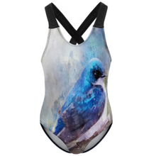 Lade das Bild in den Galerie-Viewer, Multi-Image-Design Mädchen Bademode Fashion Badeanzug NT018 mit Foto Design Motiv Text selbst gestalten und bedrucken