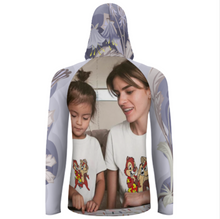 Lade das Bild in den Galerie-Viewer, Multi-Image-Design Männer / Herren UV-Schutz Langarm Shirt Sonnenschutz Hautschutz Shirt mit Sonnenhut Schnelltrocknend NZ145 mit Foto Design Motiv Text selbst gestalten und bedrucken