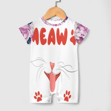 Lade das Bild in den Galerie-Viewer, Multi-Image-Design Sportswear Body Kurzarm für Baby und Neugeborene Jungen & Mädchen mit Foto Design Motiv Text selbst gestalten und bedrucken