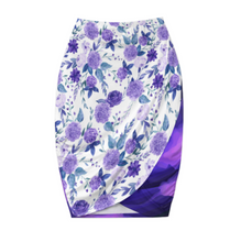 Lade das Bild in den Galerie-Viewer, Multi-Image-Design Wickelrock Rock Damenrock Knielang Sommerrock NQ mit Foto Design Motiv Text selbst gestalten und bedrucken (Simple Design)