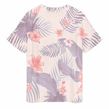 Lade das Bild in den Galerie-Viewer, Einzelbild-Design Damen / Frauen T-Shirt mit Rundhalsausschnitt und Lotusblattärmeln NT103 mit Foto Design Motiv Text selbst gestalten und bedrucken