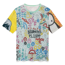 Lade das Bild in den Galerie-Viewer, Multi-Image-Design Damen / Herren T-Shirt mit Volldruck NT mit Foto Design Motiv Text selbst gestalten und bedrucken (Simple Design)