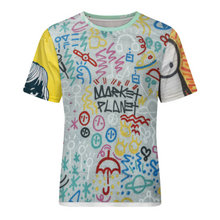 Lade das Bild in den Galerie-Viewer, Multi-Image-Design Damen / Herren T-Shirt mit Volldruck NT mit Foto Design Motiv Text selbst gestalten und bedrucken (Simple Design)