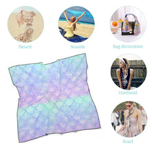 Lade das Bild in den Galerie-Viewer, NZ215 Multifunktionstuch Seidenschal Halsschal Halstuch Kopftuch mit Foto selbst gestalten und bedrucken