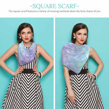 Lade das Bild in den Galerie-Viewer, NZ215 Multifunktionstuch Seidenschal Halsschal Halstuch Kopftuch mit Foto selbst gestalten und bedrucken