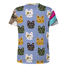 Lade das Bild in den Galerie-Viewer, Multi-Image-Druck Ice Silk Allover Print Herren T Shirt OMDT01 mit Ihrem Design Motiv Foto Text selbst gestalten und bedrucken