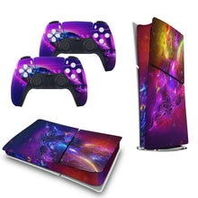 Lade das Bild in den Galerie-Viewer, PS5 Slim Skins Aufkleber für Digital Edition mit Foto Design Motiv Text selbst gestalten und bedrucken