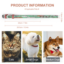 Lade das Bild in den Galerie-Viewer, Multi-Image-Druck Haustier Halsband für Hunde und Katzen Q025 mit Fotos Muster Text Logo selbst gestalten und bedrucken