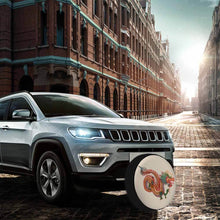 Lade das Bild in den Galerie-Viewer, Reifentasche Reifenabdeckung Reifen Schutzhülle aus Oxford-Gewebe Wasserdicht mit Fotos Muster Text Logo selbst gestalten und bedrucken