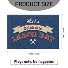 Lade das Bild in den Galerie-Viewer, Autofahne mit Fotos Muster Text Logo selbst gestalten und bedrucken