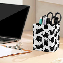 Lade das Bild in den Galerie-Viewer, Quadratischer Stiftehalter mit Foto Design Motiv Text selbst gestalten und bedrucken