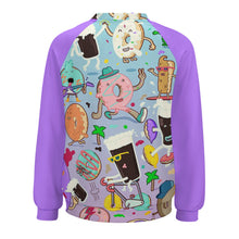 Lade das Bild in den Galerie-Viewer, Einzelbilddruck Raglan Shirt Rund-Ausschnitt Sweatershirt Langarmshirt RH Damen / Frauen mit Fotos Muster Text Logo selbst gestalten und bedrucken