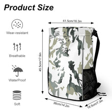 Lade das Bild in den Galerie-Viewer, Reiserucksack Turnbeutel Rucksack mit Kordelzug für Sport (Nass- und Trockentrennung) mit Foto Design Motiv Text selbst gestalten und bedrucken