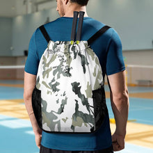 Lade das Bild in den Galerie-Viewer, Reiserucksack Turnbeutel Rucksack mit Kordelzug für Sport (Nass- und Trockentrennung) mit Foto Design Motiv Text selbst gestalten und bedrucken