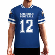 Lade das Bild in den Galerie-Viewer, Herren / Männer Trikot S48T mit Fotos Muster Text Logo selbst gestalten und bedrucken (Simple Design)