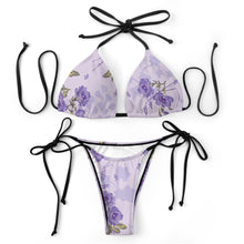 Lade das Bild in den Galerie-Viewer, Einzelbild-Design Damen / Frauen Push-Up Triangel Bikini Set Bademode SDS0313 mit Fotos Muster Text Logo selbst gestalten und bedrucken