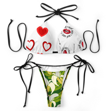 Lade das Bild in den Galerie-Viewer, Multi-Image-Druck Sexy Damen / Frauen Push-Up Triangel Bikini Set Bademode SDS0313 mit Fotos Muster Text Logo selbst gestalten und bedrucken