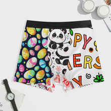 Lade das Bild in den Galerie-Viewer, Multi-Image-Druck NS6005002 Herren Unterhose / Männer Boxershort High Waist und mit breitem Elastikbündchen mit Fotos Muster Text Logo selbst gestalten und bedrucken