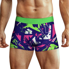 Lade das Bild in den Galerie-Viewer, Herren Unterhose Männer Boxershort Bedruckte aus reiner Baumwolle und mit breitem Elastikbündchen SDS025 mit Fotos Muster Text Logo selbst gestalten und bedrucken