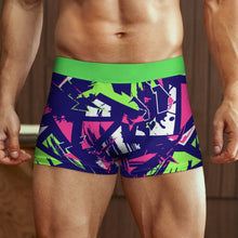 Lade das Bild in den Galerie-Viewer, Herren Unterhose Männer Boxershort Bedruckte aus reiner Baumwolle und mit breitem Elastikbündchen SDS025 mit Fotos Muster Text Logo selbst gestalten und bedrucken
