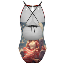 Lade das Bild in den Galerie-Viewer, Multi-Image-Design 2025 /2024 Damen / Frauen Einteiliger Badeanzug SDS2004 mit Foto selbst gestalten und bedrucken