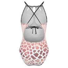 Lade das Bild in den Galerie-Viewer, 2025/ 2024 Damen / Frauen Einteiliger Badeanzug SDS2004 mit Foto selbst gestalten und bedrucken