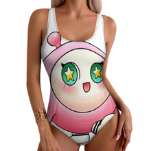 Lade das Bild in den Galerie-Viewer, Multi-Image-Design 2024 NEW Bademode Damen / Frauen Damen / Frauen Badeanzug Einteiler Schwimmanzug SDS2011 mit Foto Design Motiv Text selbst gestalten und bedrucken