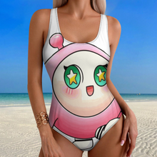 Lade das Bild in den Galerie-Viewer, Multi-Image-Design 2024 NEW Bademode Damen / Frauen Damen / Frauen Badeanzug Einteiler Schwimmanzug SDS2011 mit Foto Design Motiv Text selbst gestalten und bedrucken