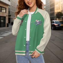 Lade das Bild in den Galerie-Viewer, Einzelbilddruck Damen / Frauen All Print College / Baseball Jacke SDS2507 mit Foto Text selbst gestalten und bedrucken
