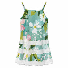 Lade das Bild in den Galerie-Viewer, Einzelbilddruck Damen / Frauen Unterkleid mit Spitzenbesatz SDS2520 mit Fotos Muster Text Logo selbst gestalten und bedrucken