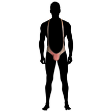 Lade das Bild in den Galerie-Viewer, Multi-Image-Design Sexy einteilige Herrenunterwäsche SDSQQ001 mit Foto Design Motiv Text selbst gestalten und bedrucken