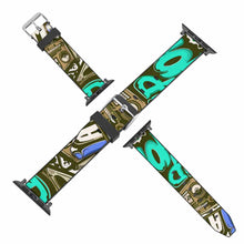 Lade das Bild in den Galerie-Viewer, Hochwertiges PU Leder Armband für Apple iWatch Armbanduhr mit Foto selbst gestalten und bedrucken