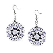 Lade das Bild in den Galerie-Viewer, Ohrhänger aus Holz / Paar Ohrringe ( 2-tlg ) mit Foto Text selbst gestalten und bedrucken