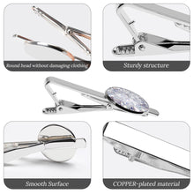 Lade das Bild in den Galerie-Viewer, Einzelbilddruck Krawattenklammern (ein Paar) selbst gestalten und bedrucken