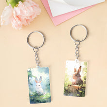 Lade das Bild in den Galerie-Viewer, Schlüsselanhänger aus Acryl (beidseitiger Druck) mit Foto Design Motiv Text selbst gestalten und bedrucken
