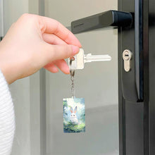 Lade das Bild in den Galerie-Viewer, Schlüsselanhänger aus Acryl (beidseitiger Druck) mit Foto Design Motiv Text selbst gestalten und bedrucken