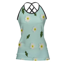 Lade das Bild in den Galerie-Viewer, Sexy Damen / Frauen Sommer Shirt Tank Top mit Cut-outs am Rücken MWZ192 mit Foto Design Motiv Text selbst gestalten und bedrucken (Simple Design)