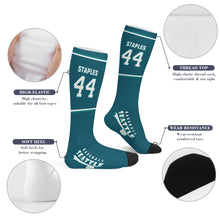 Lade das Bild in den Galerie-Viewer, Socken Sportsocken lang Damen Herren mit Allover Print mit Foto Design Motiv Text selbst gestalten und bedrucken