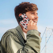 Lade das Bild in den Galerie-Viewer, TPU Leder iPhone 15 Plus Pro Max Handyhülle Business Handytasche Kartenfach Schutzhülle mit Standfunktion zum Aufklappen aufstellbar Etui mit Foto Design Motiv Text selbst gestalten und bedrucken