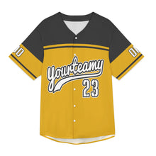 Lade das Bild in den Galerie-Viewer, Einzelbild-Design Herren / Männer TSYX Baseballshirt mit kurzen Ärmeln und Knopfleiste mit Foto Design Motiv Text selbst gestalten und bedrucken (Simple Design)